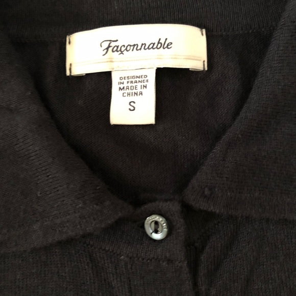 Faconnable light weight sweater with button detail - Picture 8 of 8